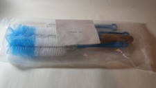 5pc Bottle Brush Cleaner Long Water Bottle  Straw Cleaning Brush Wire Scrub Set