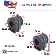 Stabilizer Bar Bushing Pair Front for Nissan Altima 2013 - 2018 OEM Quality 