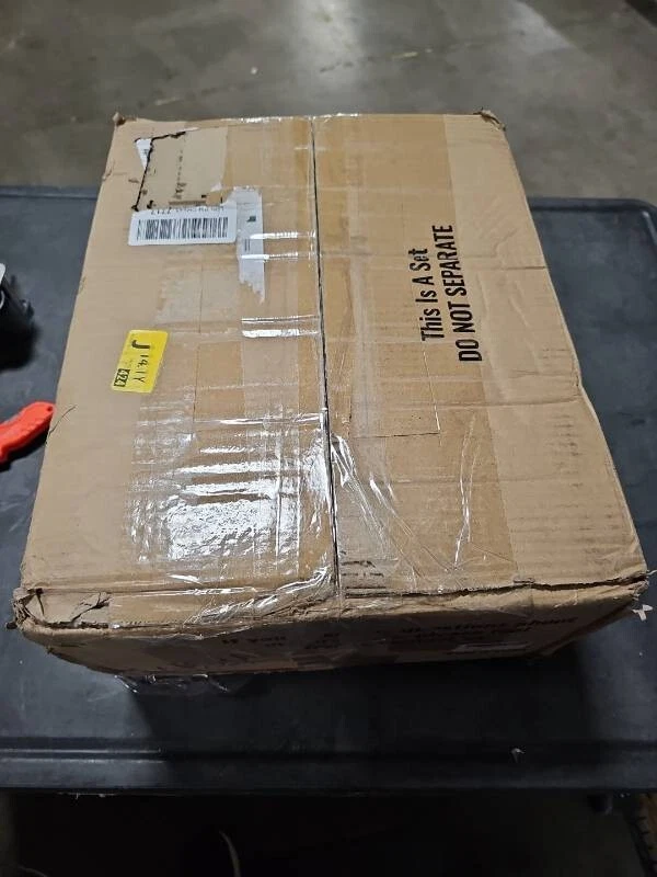 Paquete de 2 manijas cuadradas para cerradura de puerta de privacidad, juego de cerraduras sin llave perillas de puerta Foto 4 de 4