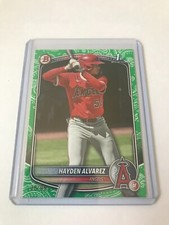 2025 Bowman Hayden Alvarez RC Green #36/99