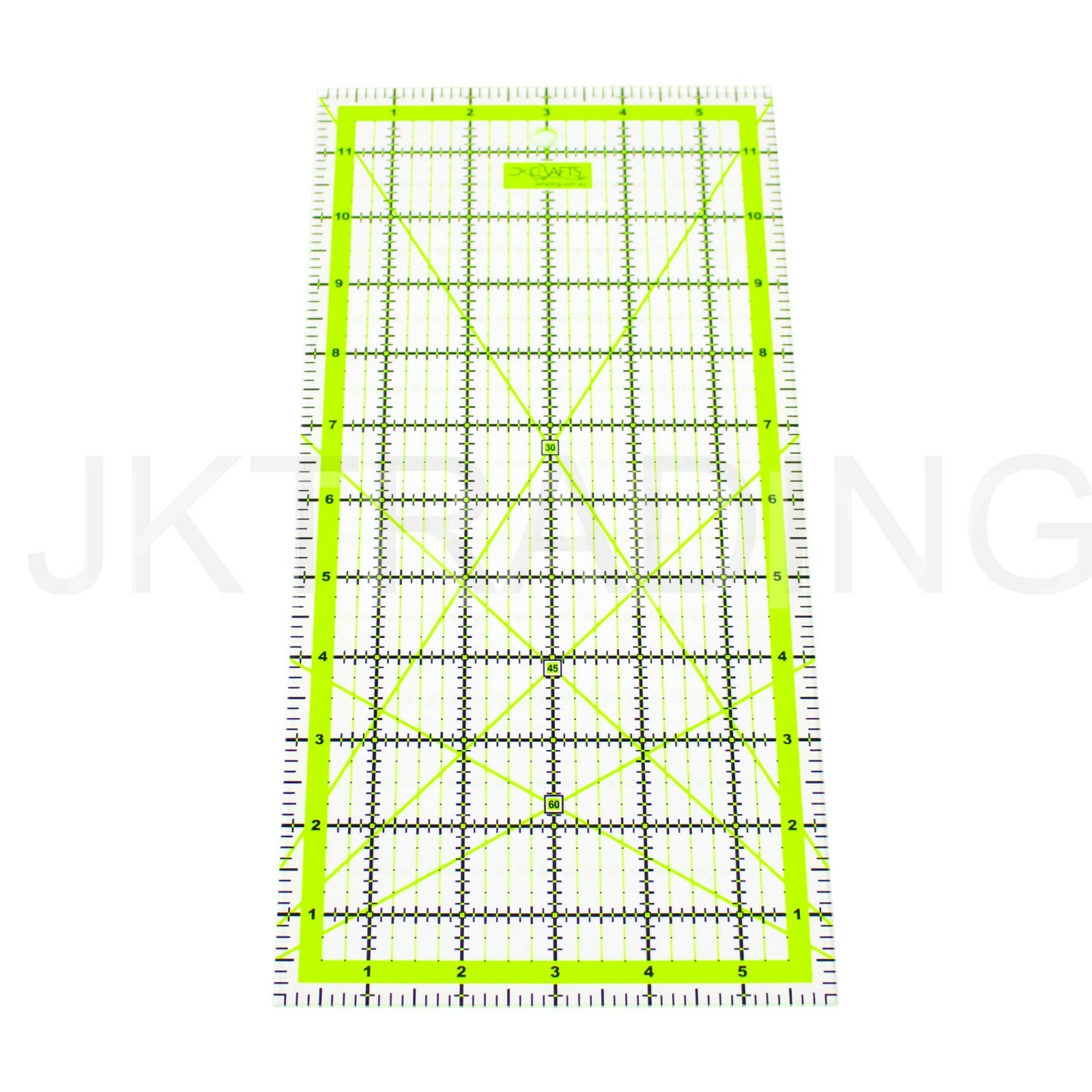 JKCrafts Quilting Ruler : Normal / Anti-Slip -choose size Patchwork ...
