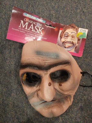 Fun World Adult Executioner Plastic Character Costume Mask New
