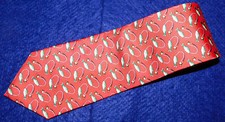 VINEYARD VINES MULTI COLOR FISH MOTIF TIE - TIES - NECK TIES - DESIGNER TIES.