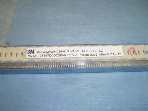 3M MP2 H024 41S1 SLR Piastra Verticale 4ROW 24POS Sld Backplane Connettore - Foto 3 di 3