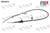 FTE Seilzug, Feststellbremse Hinten, Links U.A. FüR Mitsubishi, Smart