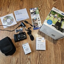 Working Olympus Stylus SZ-15 16MP Digital Camera Black New Battery Original Box