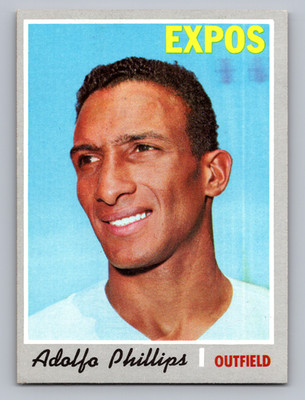 1970 TOPPS #666 ADOLFO PHILLIPS EXPOS