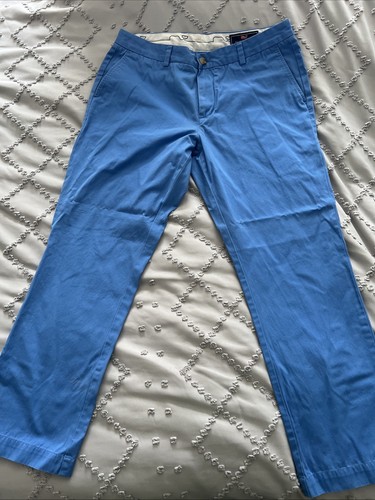 Vineyard Vines Blue Slim Fit Breaker Pants Size 35”x30”
