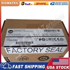 1 PCS New Factory Sealed AB 1769-PA4 /A CompactLogix Power Supply 1769PA4 In US