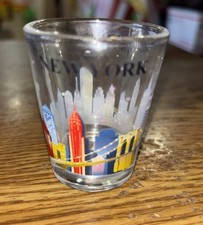 Souvenir of New York City NYC Shot Glass Skyline Liberty
