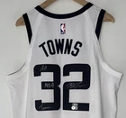 Karl-Anthony Towns All NBA Team Signed Nike ADV Authentic Jersey BAS USASM #3/32