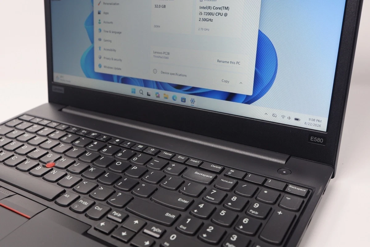 Lenovo Intel Core i5 7th Gen. PC Laptops & Netbooks 1-2 TB Hard