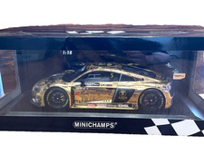 MINICHAMPS 1/18 Audi R8 LMS Aape Gold Car