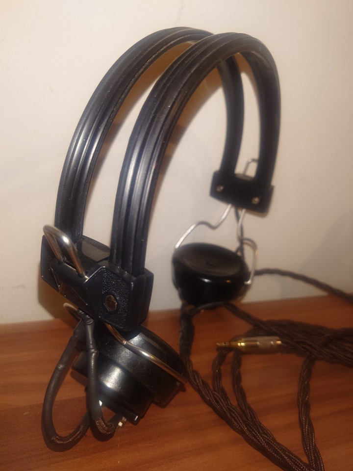 Restow Mod STEAMPUNK HEADPHONES - GENUINE DLR RESTO MOD - COSPLAY VINTAGE COSTUME ...