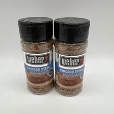 Weber Chicago Steak Seasoning 2.50 oz in each 2 Pack