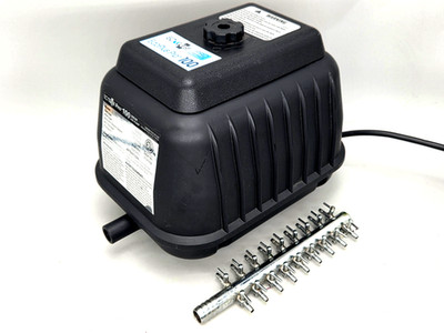 EcoPlus Pro 100 Linear Air Pump 2200 GPH Hydroponics hydro farm compressor USA