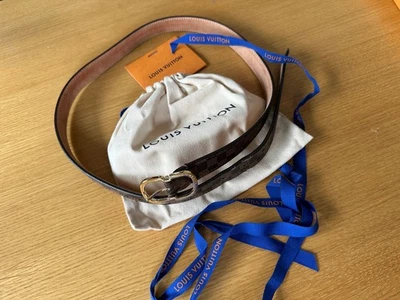 LOUIS VUITTON Ceinture Mini Gürtel M9744 Damier Canvas Größe 85 - Bild 1 von 4