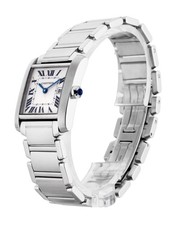 Cartier Tank Française W51011Q3, 25mm, Quartz Bracelet Watch 2