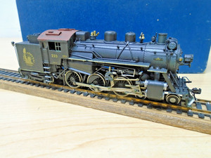 MODELS WEST HO Finished SCALE BRASS CNJ JERSEY CENTRAL 4-6-4T Runs+Box