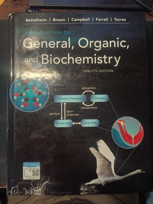 Introduction to General, Organic, and Biochemistry Hardcover