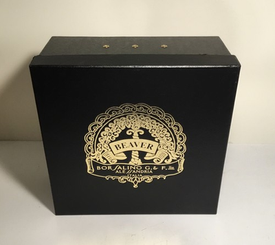 #ad #ad Borsalino Frederico Beaver Fedora Hat. Size 59 or 7 3 8 New In box Without Tags $399.00