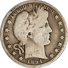 1894-S Barber Half Dollar