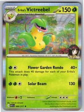 Erika's Victreebel 006/217 Rare Ascended Heroes Pokemon Holo Near Mint
