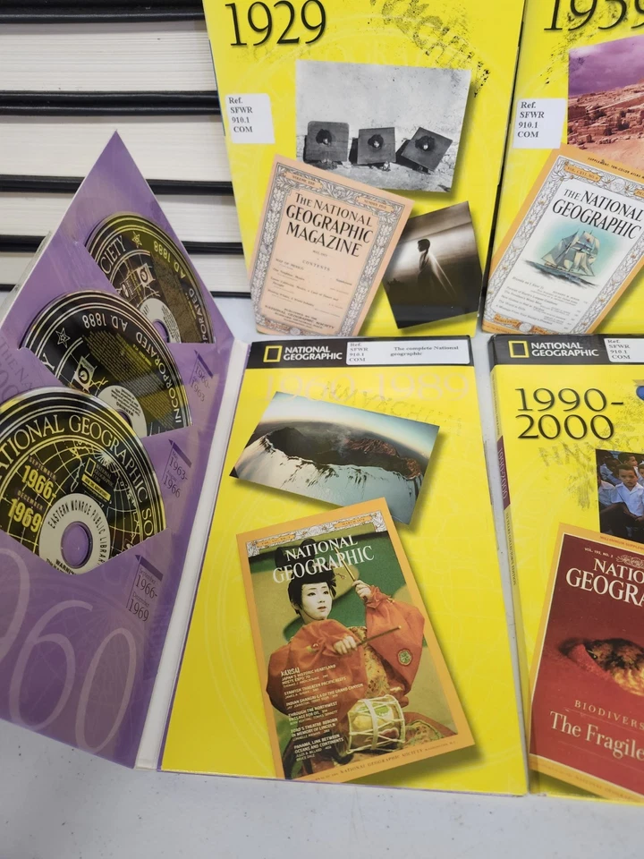 NATIONAL GEOGRAPHIC 112 Year 32 DISC CD-Rom Collectors Set 1888-2000 - Image 2 of 3