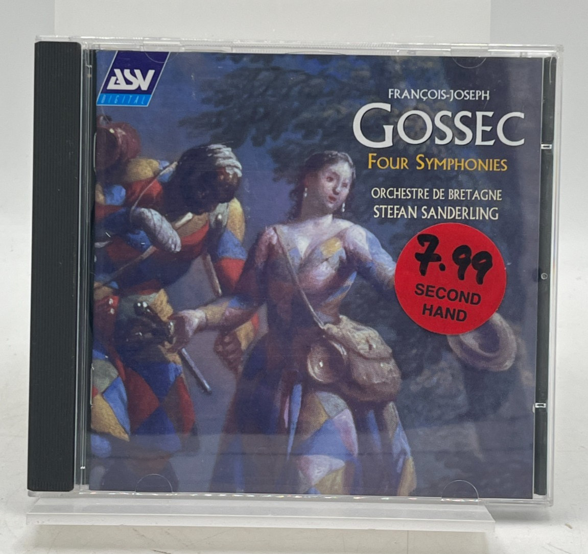 François-Joseph Gossec Four Symphonie Orchester De Bretagne Stefan Sanderling CD