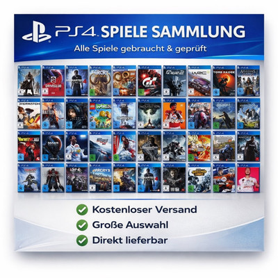 PS4 Spiel nach Wahl Sony PlayStation 4 Games Auswahl kostenloser Versand geprüft