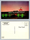 North Miami, FL-Florida, Mary’s Italian Restaurant Neon Sign Vintage Postcard