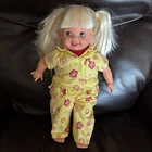 Vintage 1994/2000 Mattel Cuddly Soft Barbie Sister Kelly Slumber Party Doll 16"