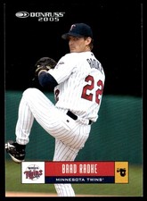 Brad Radke 2005 Donruss #233 Minnesota Twins MLB READ FREE SHIPPING AutographDen