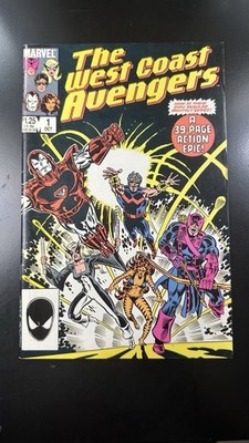 West Coast Avengers #1 KEY 1st Iron Man Silver Centurion Armor Marvel 1985 