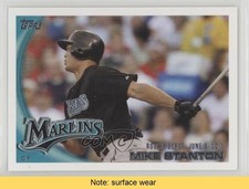 2010 Topps Update Rookie Debut Giancarlo Stanton Mike Stanton #US-327 READ b1p