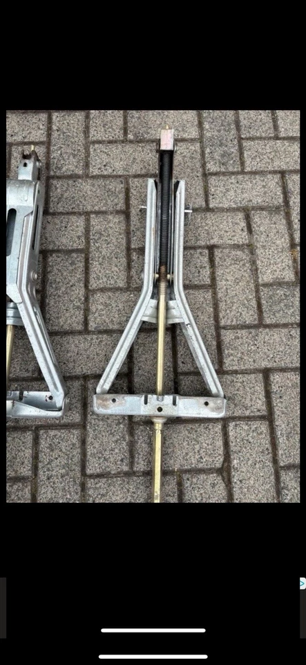 4xWohnwagen-Stützen/Ausdrehstützen von AL-KO bis 1000kg - Bild 2 von 4