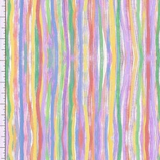 Timeless Treasures Impression CD4199 Multi Oil Brush Stripe Cotton