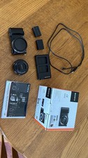 Sony Alpha 5000 Mirrorless Camera 16-50mm Lens 20.1MP Wi-Fi 3x Zoom Black