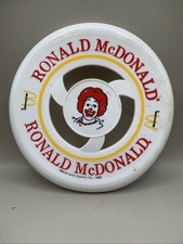 Ronald McDonald 1980 8" Flying Disc USED Frisbee