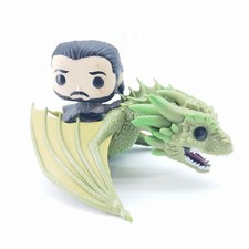 Figura Funko Pop Star Game Of Thrones Jon Snow With Rhaegal 67 [PO232235]