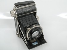 Welta Perle + Xenar 2,8/7,5cm 4,5x6cm Kamera z rolką Piękna Zamknięta działa