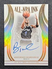ANFERNEE HARDAWAY 2024-25 PANINI FLAWLESS ALL-NBA INK ON CARD AUTO 3/10 MAGIC