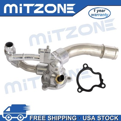 Mitzone Engine Coolant Thermostat Housing for 18-24 Jeep Wrangler 2.0L 5048424AD