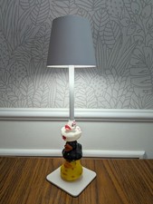 Colorful Rubber Duck Polkadot Heart Cordless LED White Table Nursery Touch Lamp