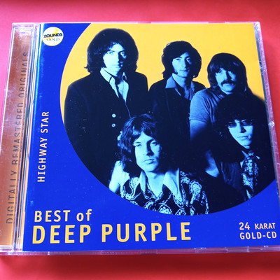 24 Karat Gold CD  Deep Purple - BEST of .... Highway Star - (Zounds Gold)