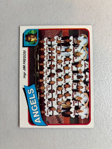 1980 Topps California Angels #214 card