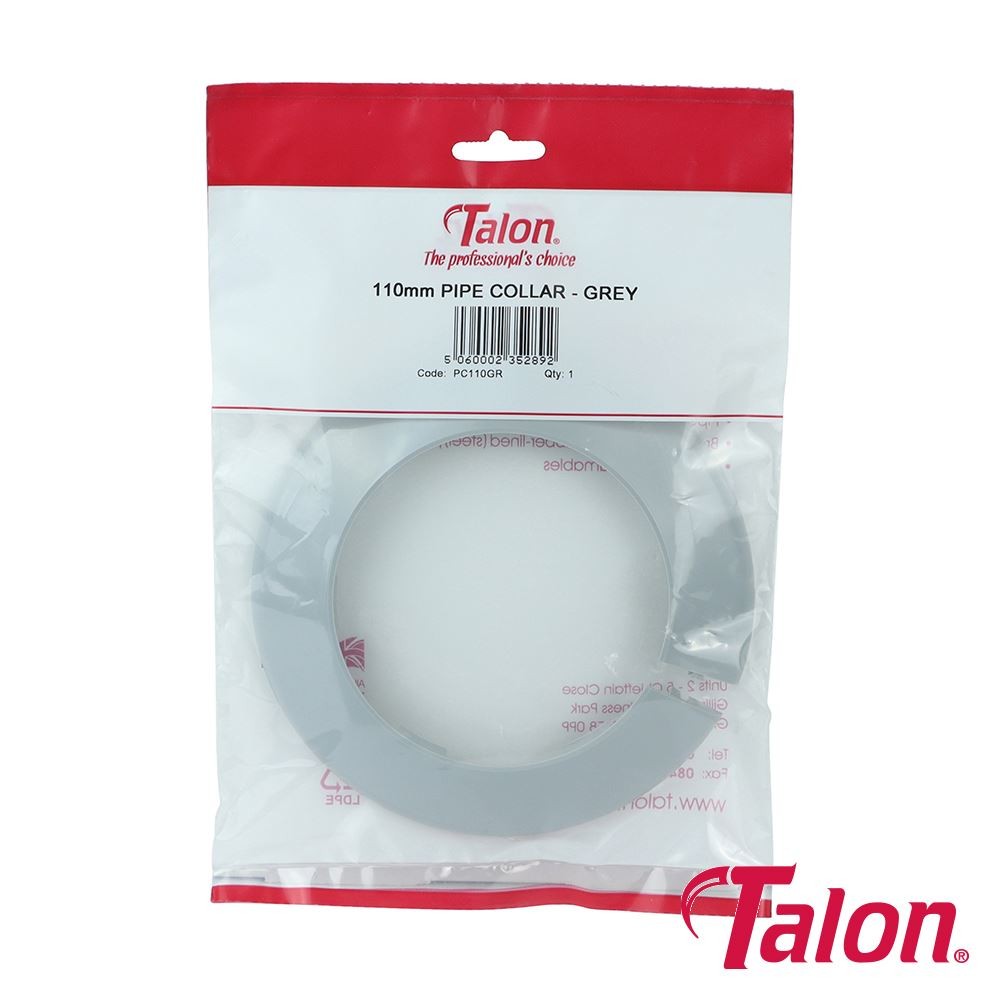 Talon Grey Pipe Collar - Pc110gr - Bag Of 1 Talpc110gr - Image 3