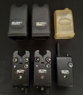 2 x Delkim Txi Plus Bite Alarms in Purple Haze & RX Plus Receiver