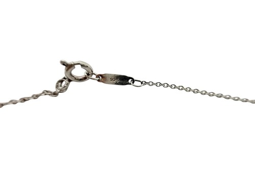 Collana Tiffany & Co "Ti amo e mi piaci" doppio cuore argento 16" - Foto 8 di 10