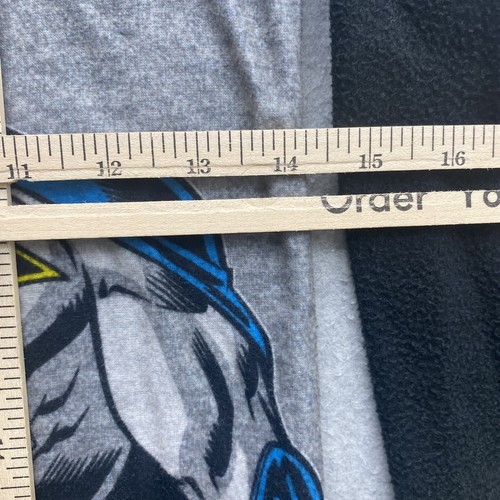 DC Comics Batman Sleep Top Shirt Black Yellow Youth Boys Kids Size 8 - Picture 4 of 7